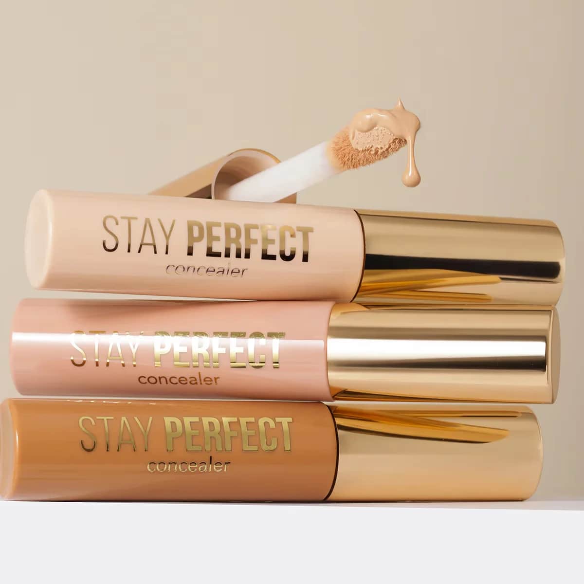 Консилер Flormar Stay Perfect № 02 Светлый - Высокое покрытие, Увлажняющий