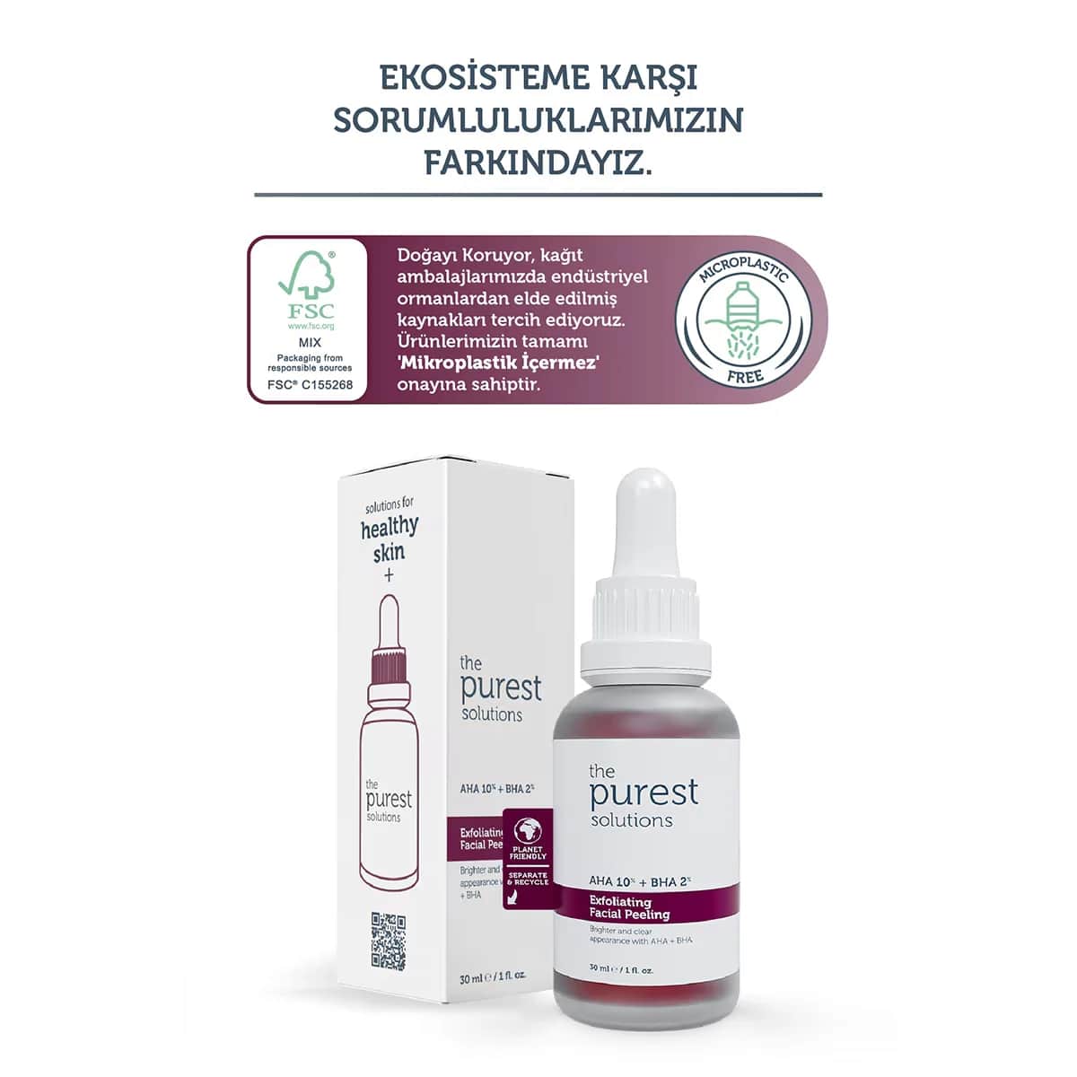 Экспертовый пилинг для лица 30 мл от The Purest Solutions
