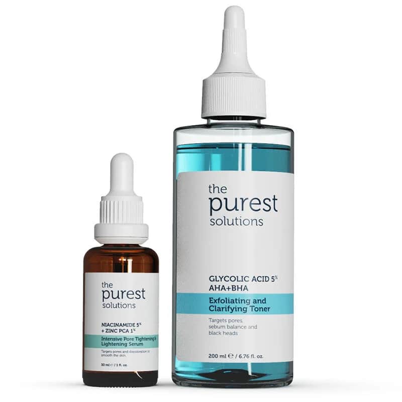 Набор средств по уходу за кожей для проблемной кожи от The Purest Solutions