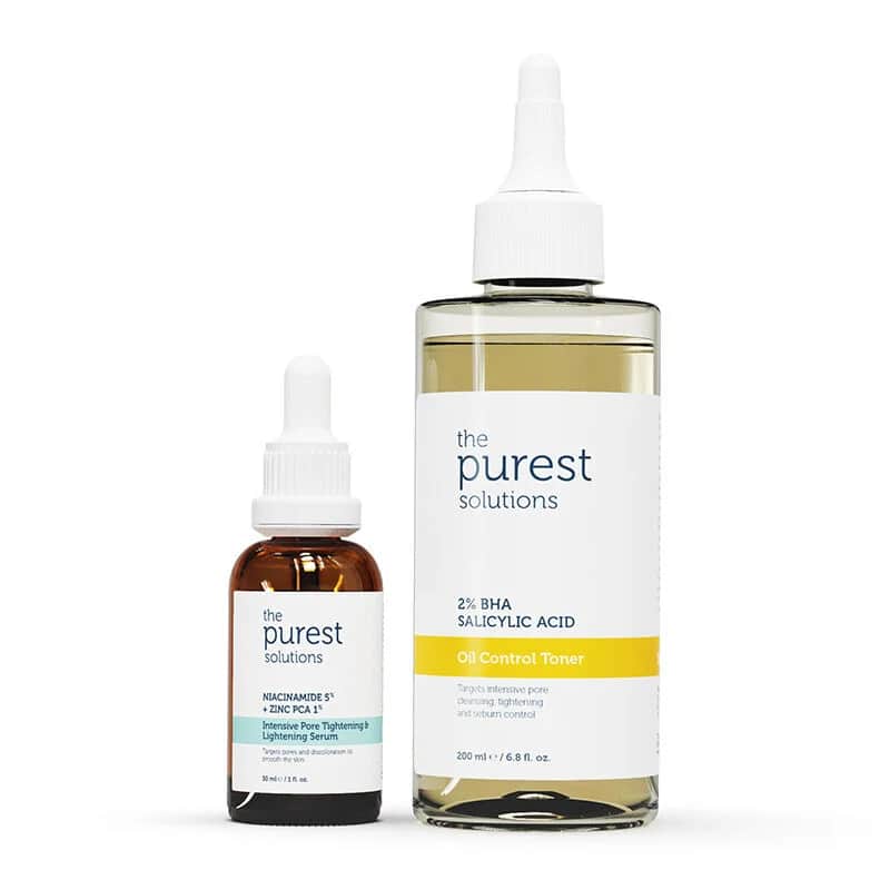 Набор средств по уходу за кожей для жирной и комбинированной кожи от The Purest Solutions