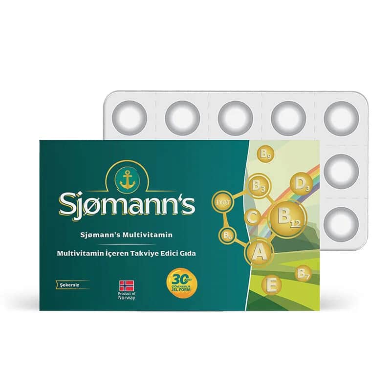 Мультивитаминный пищевой добавка EasyVit Sjomann 30 жевательных гелей
