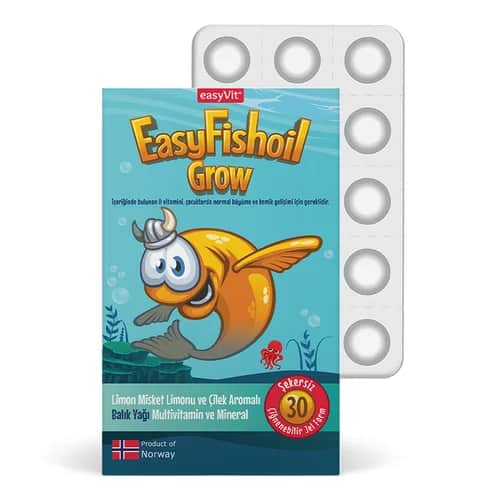 Льняное масло для роста 30 жевательных гелей от Easy Fish Oil