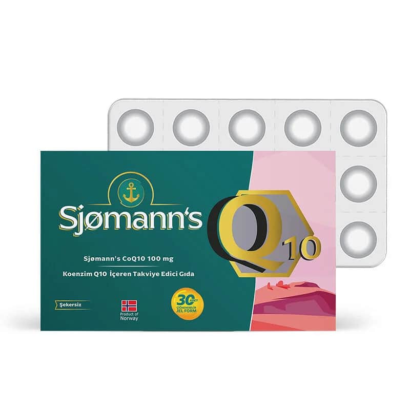 EasyVit Суплемент питания Sjomann’s Coq10 100 мг 30 шт Жевательные гели