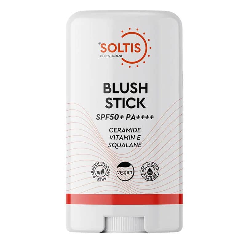 Стик-румяна увлажняющие SPF50+ 15 г от Soltis