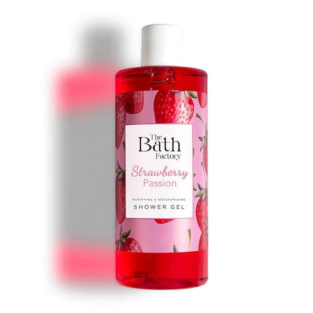 Гель для душа клубничный 400 мл от The Bath Factory