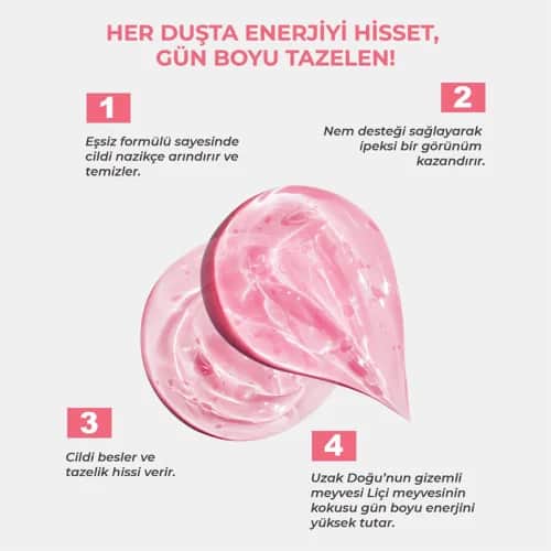 Гель для душа Dolce Lychee 400 мл от The Bath Factory