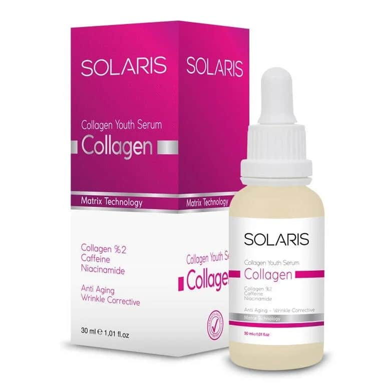 Сыворотка для кожи с коллагеном Solaris 30 мл