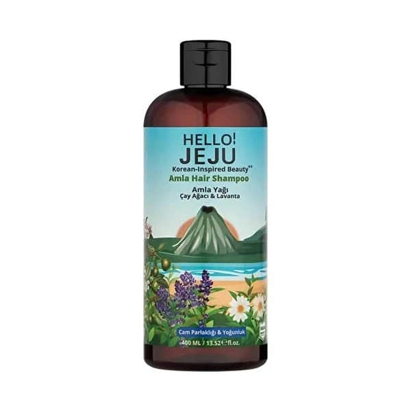 Шампунь с маслом амлы Hello Jeju 400 мл