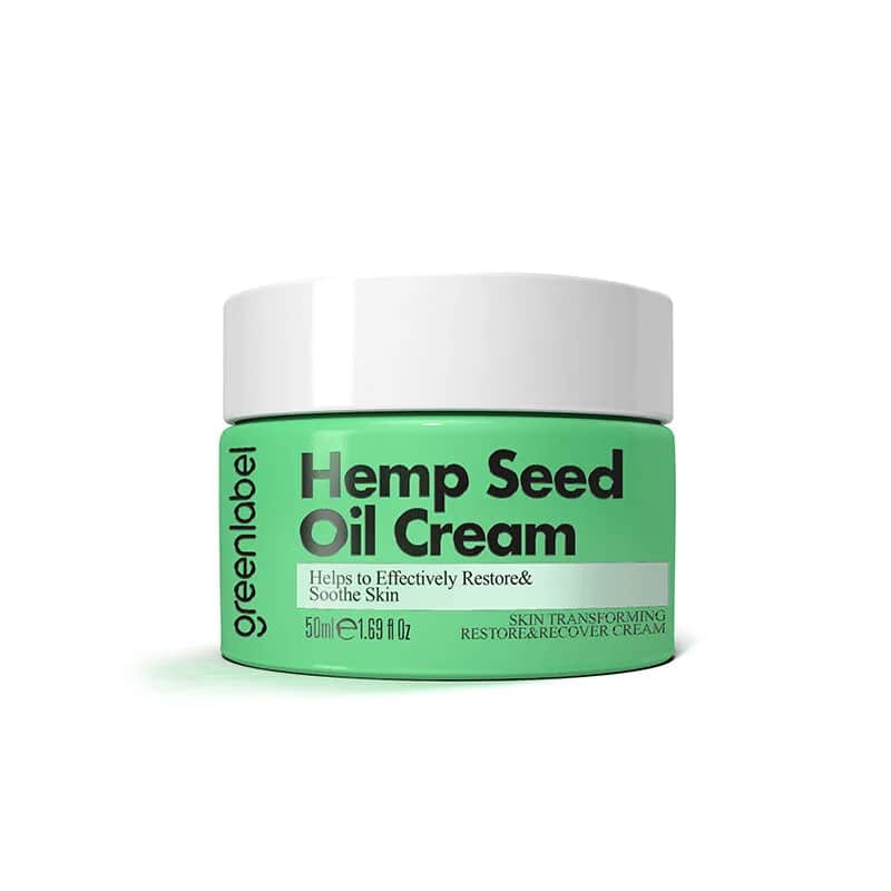 Крем с маслом семян конопли и цинком Greenlabel 50 мл