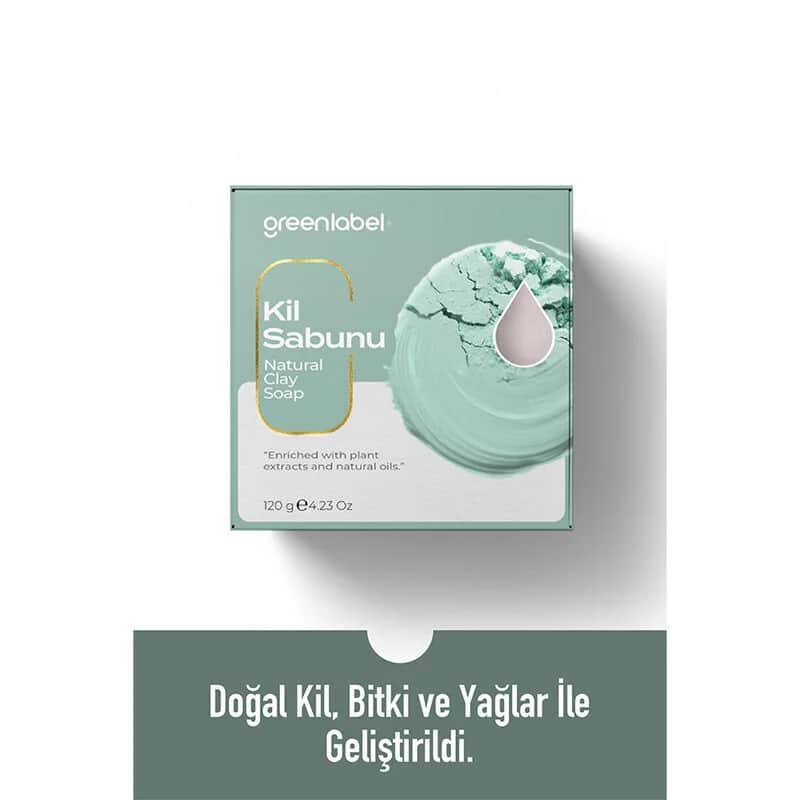 Глиняное мыло Greenlabel 120 г