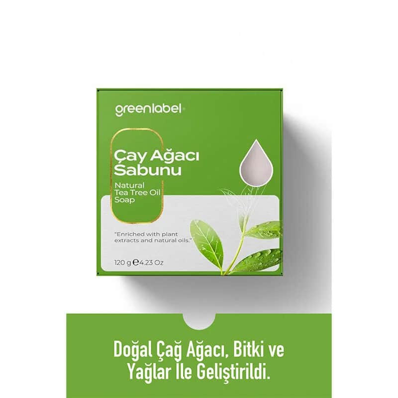 Мыло с маслом чайного дерева Greenlabel 120 г