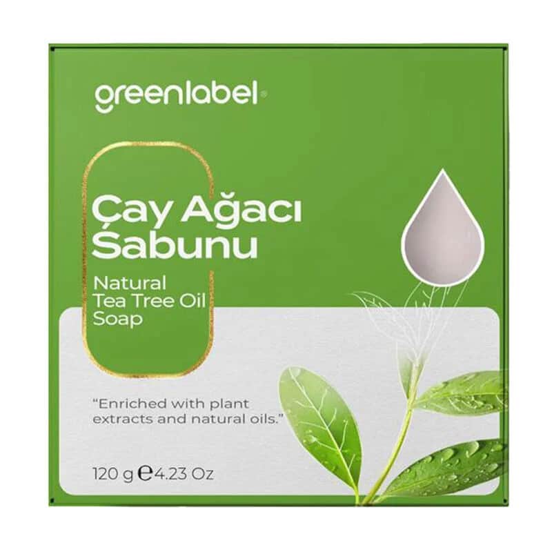 Мыло с маслом чайного дерева Greenlabel 120 г