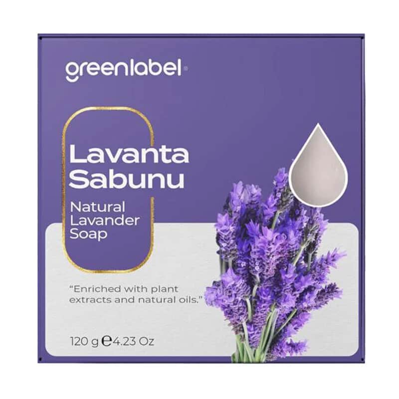 Мыло лаванды Greenlabel 120 г