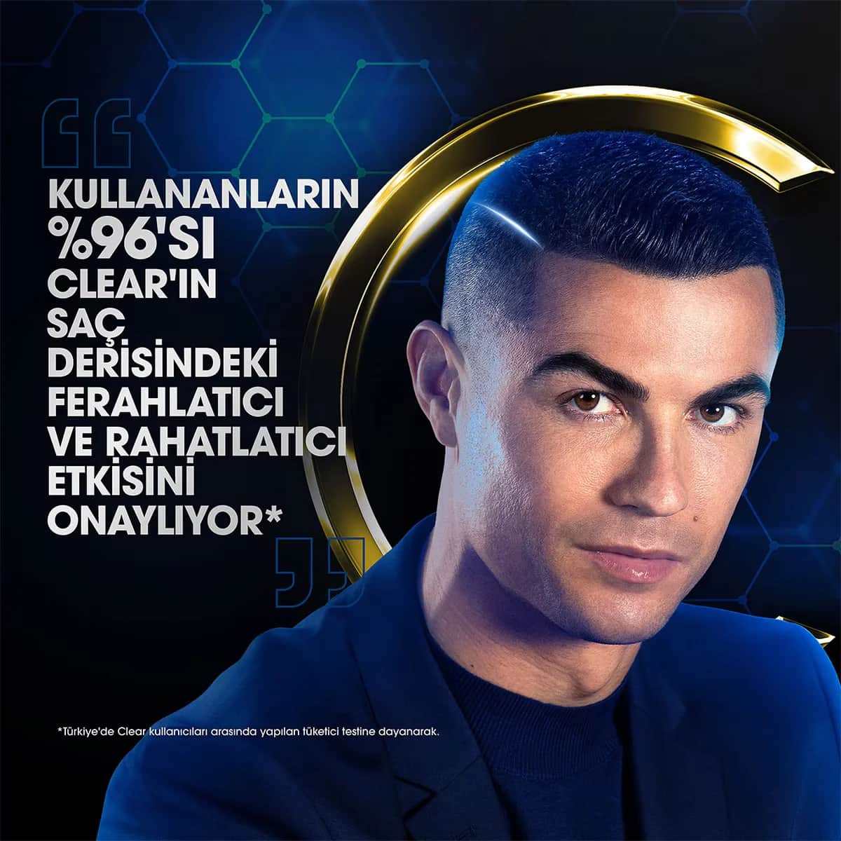 Шампунь Clear Men Legend 350 мл от CR7 Cristiano Ronaldo