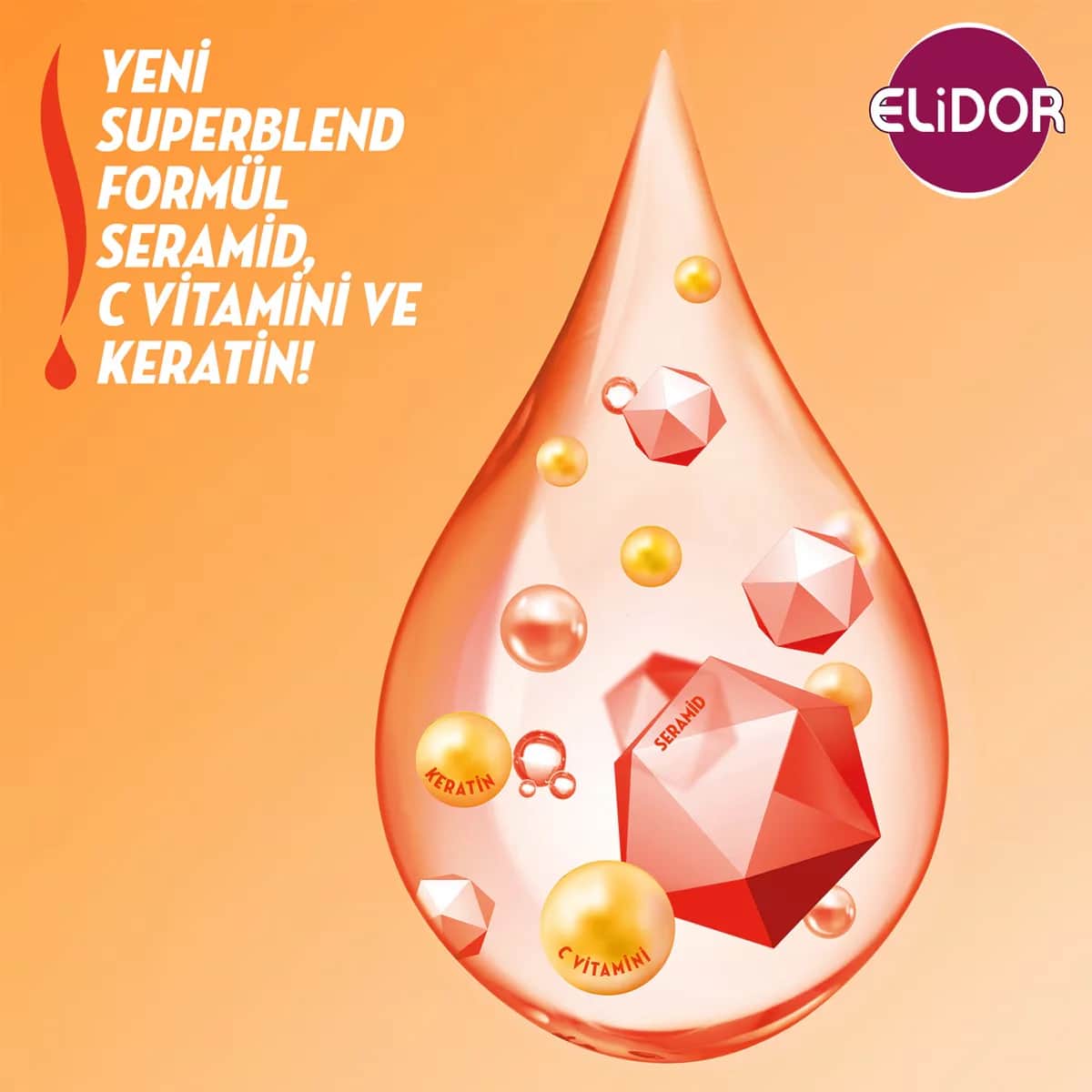 Шампунь Elidor Superblend 400 мл + Кондиционер 200 мл + Уход 400 мл + 200 мл