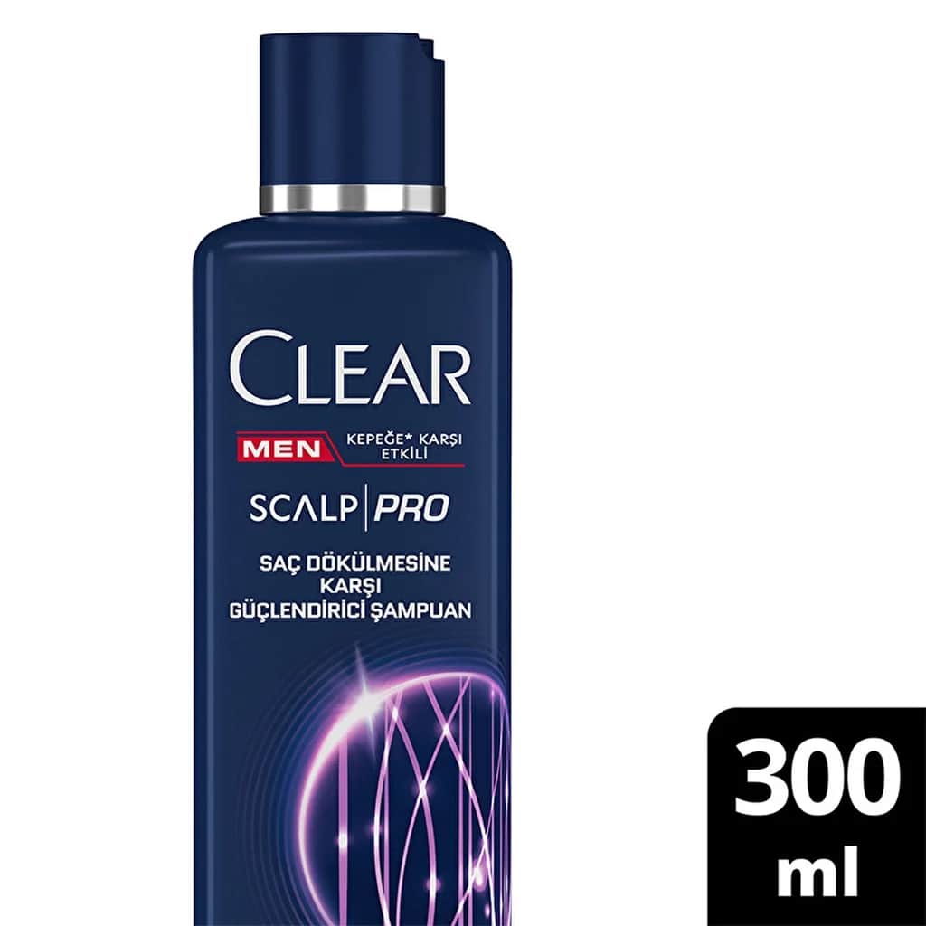 Шампунь Clear Men Scalp Pro Укрепляющий против выпадения волос и перхоти 300 мл