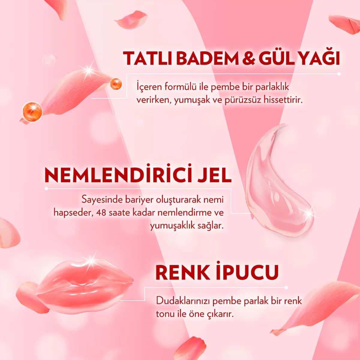 Крем для губ Vaseline Lip Therapy Розовые губы 4,8 г