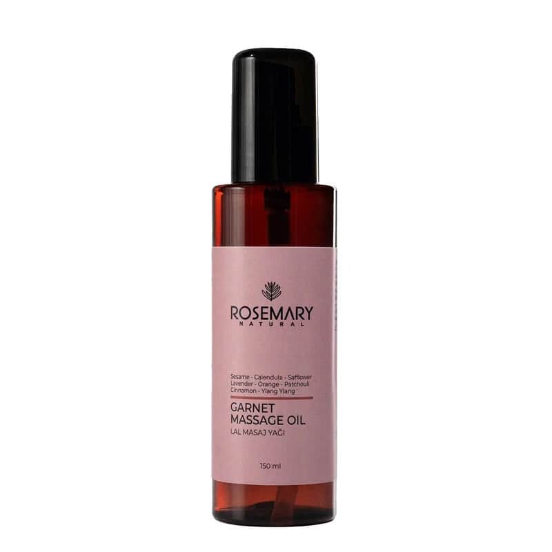 Массажное масло с натуральным гранатом и розмарином 150 мл от Rosemary Natural