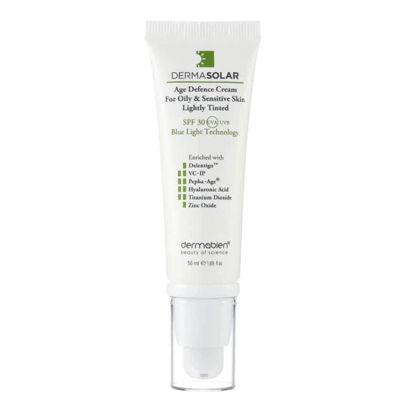 Крем для лица Dermasolar Age Defense с легким оттенком SPF30 50 мл