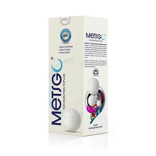 Мячики для сушки из шерсти Metsgo 3 шт.