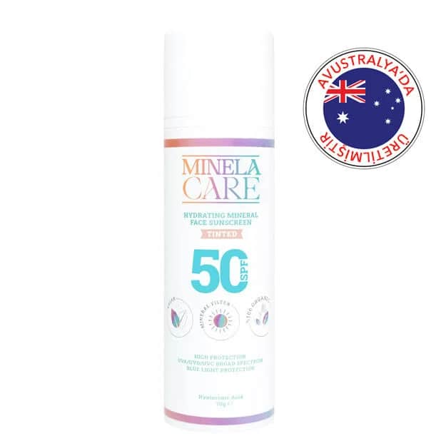 Минела Кэр Солнцезащитный увлажняющий крем для лица SPF 50 70 г