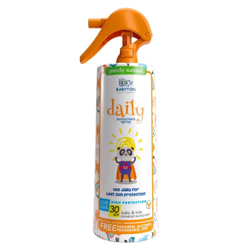 Солнцезащитный спрей Babyton для детей SPF 30+ 200 мл