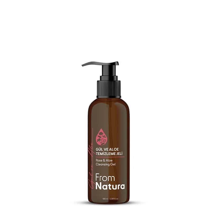 Гель для умывания с розой и алоэ 100 мл от From Natura