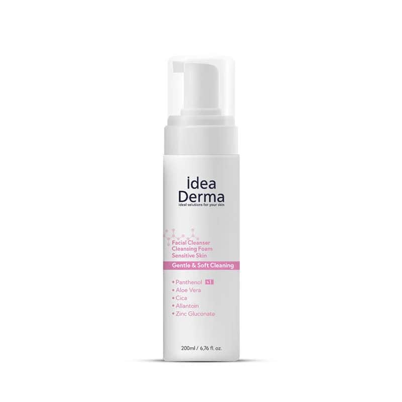 Пена для умывания для чувствительной кожи Idea Derma 200 мл
