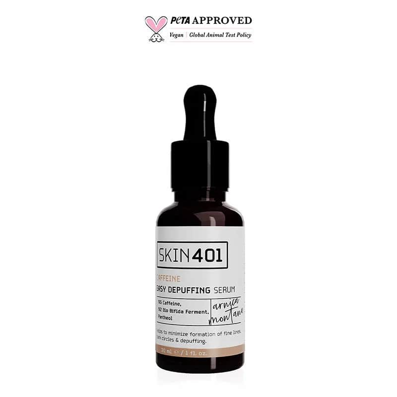 Сыворотка для уменьшения отечности Skin401 с кофеином 30 мл