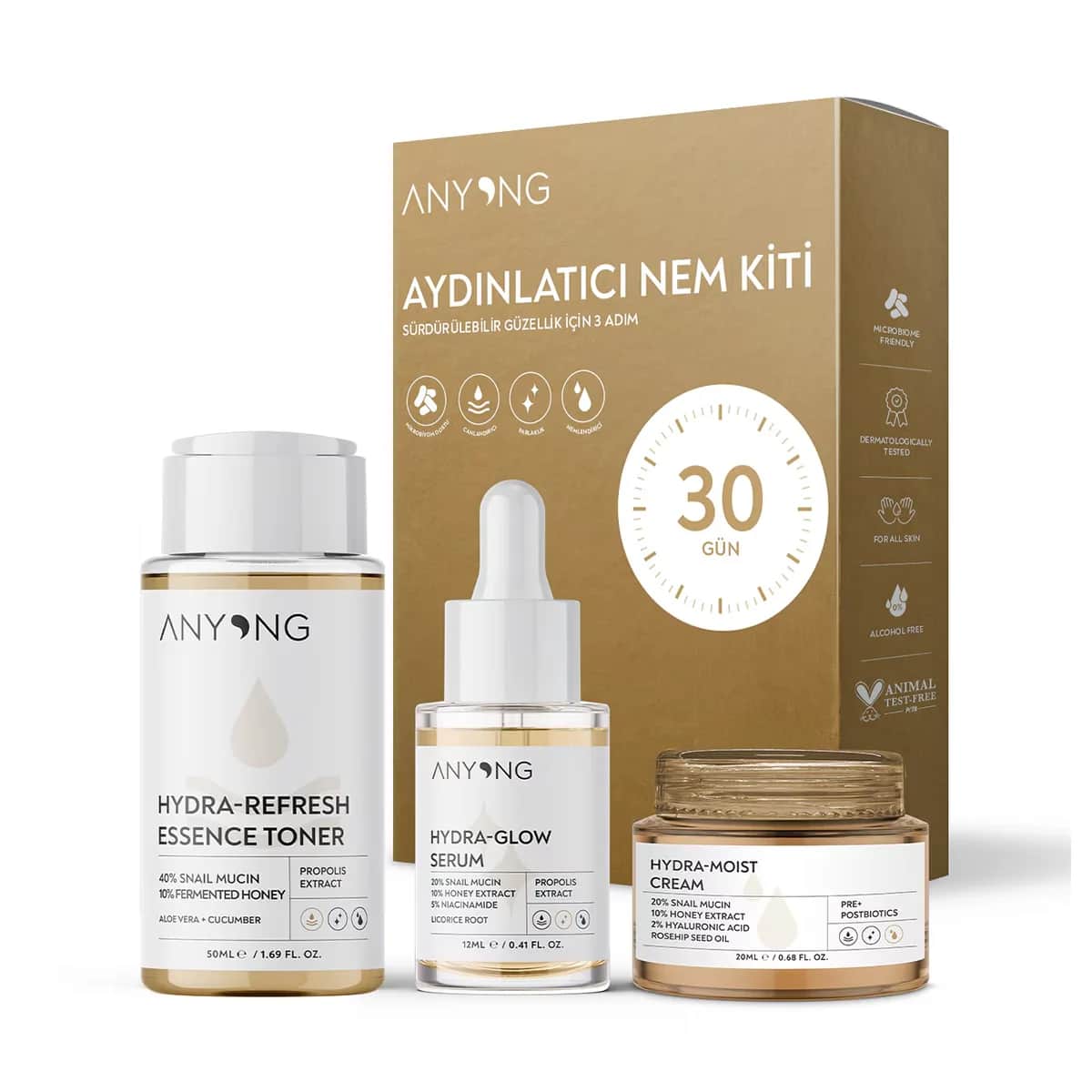 Набор увлажняющий Anyong Hydra Glow Kit 1 шт.
