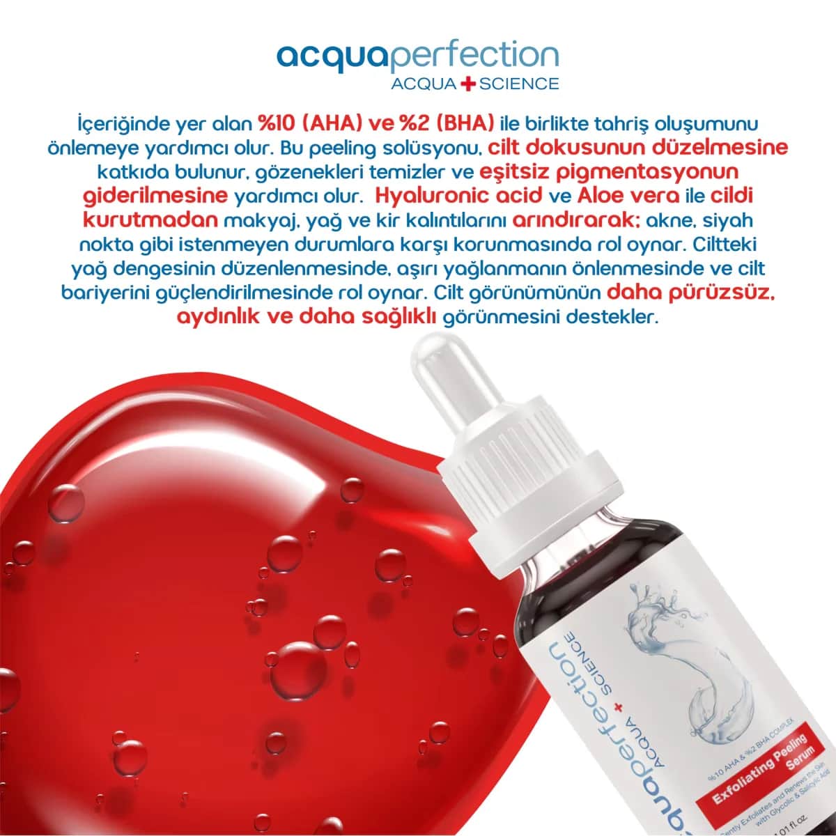Сыворотка-пилинг для выравнивания тона кожи Acqua Perfection 30 мл