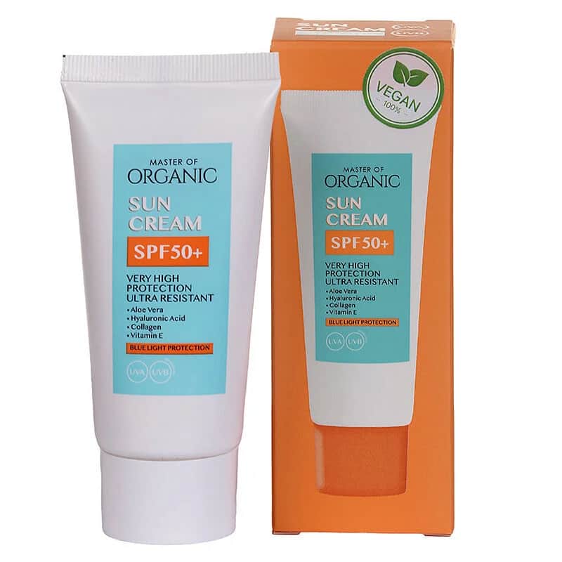 Крем для лица солнцезащитный органический SPF 50+ 50 мл от Master Of Organic