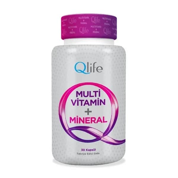 Клифф Мультивитамины - Минеральная добавка 30 капсул от Qlife