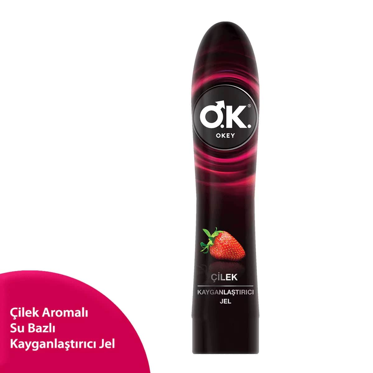 Гель-смазка Окей клубника 100 мл