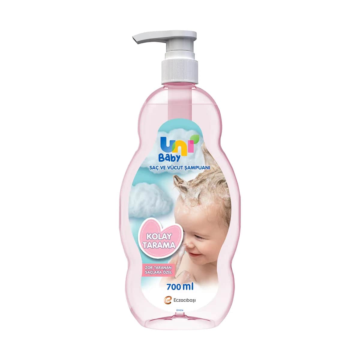 Шампунь для волос и тела Uni Baby Easy Combing 700 мл