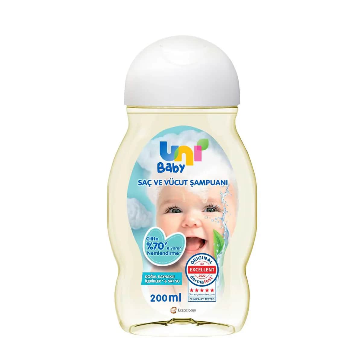 Шампунь для волос и тела Uni Baby 200 мл