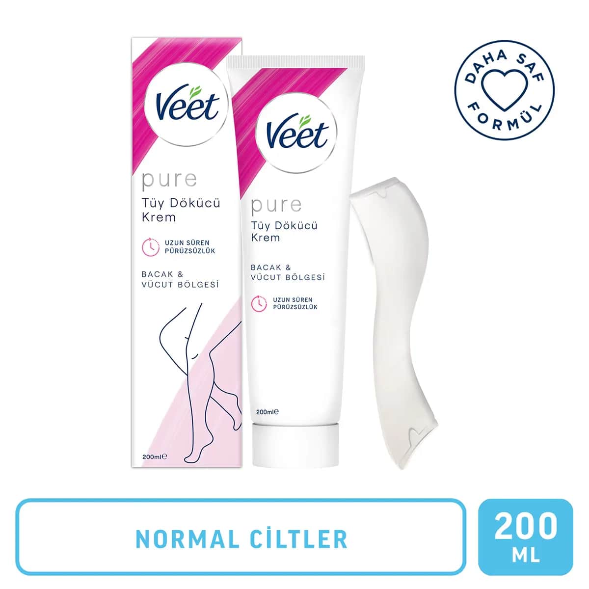 Крем для удаления волос Veet Pure для нормальной кожи 200 мл