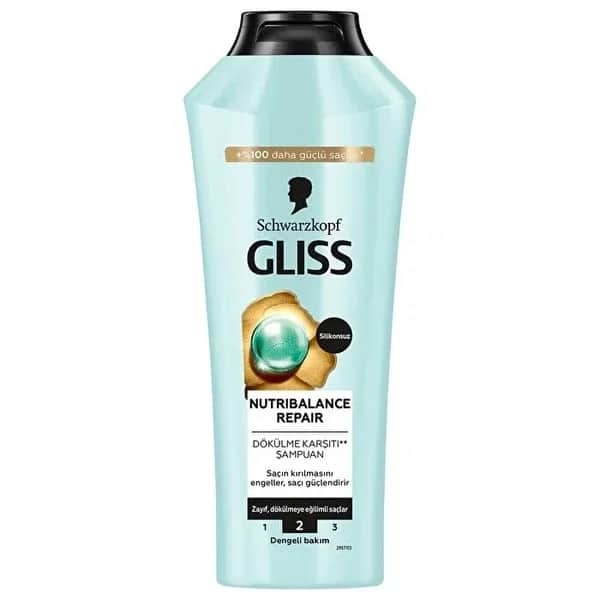 Шампунь Gliss NutriBalance Ремонт 400 мл - Пребиотик и березовая вода
