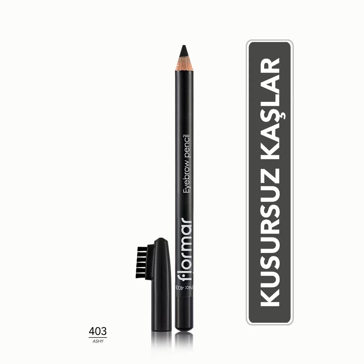 Карандаш для бровей Flormar 403 пепельный