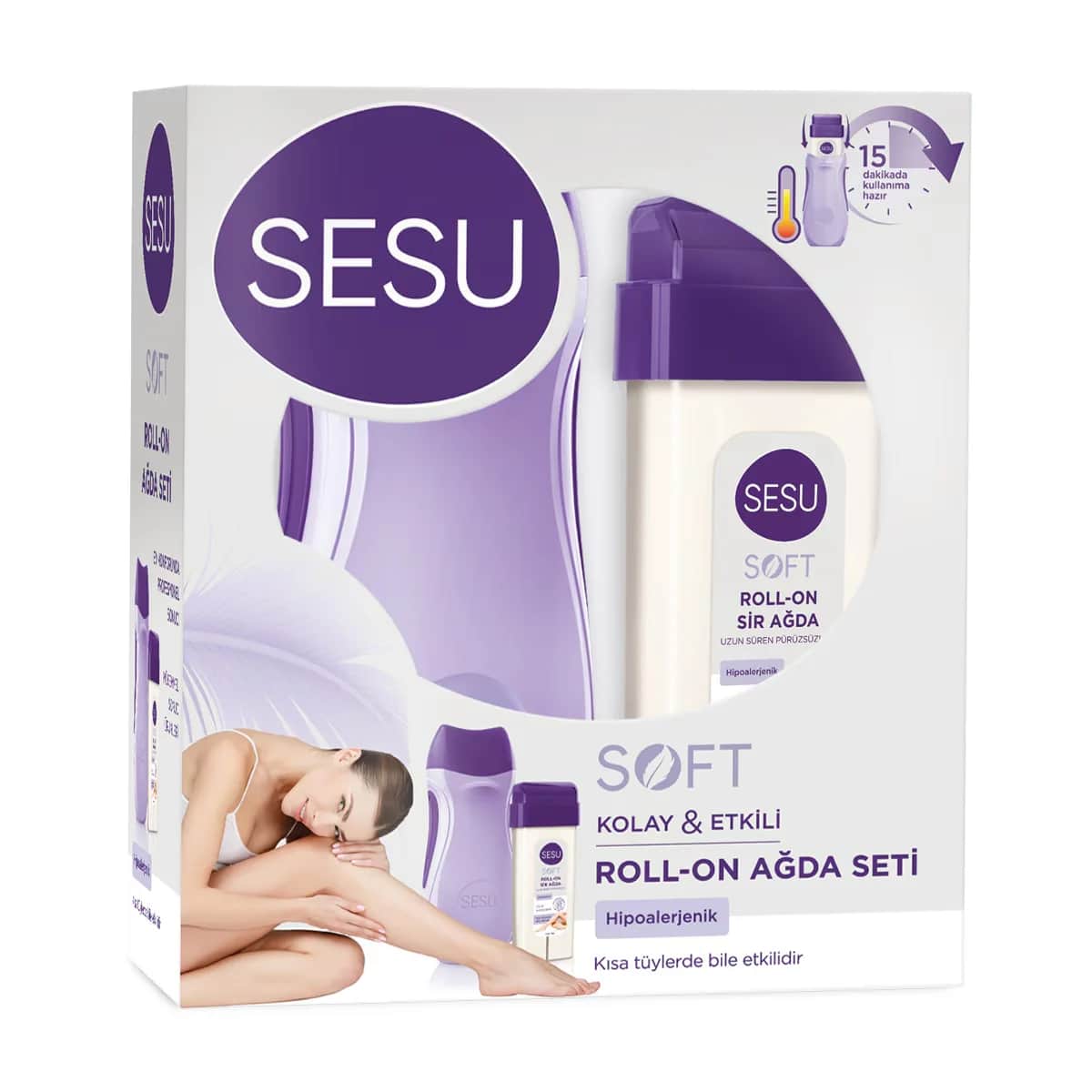 Набор воска для депиляции Sesu Soft Roll-on