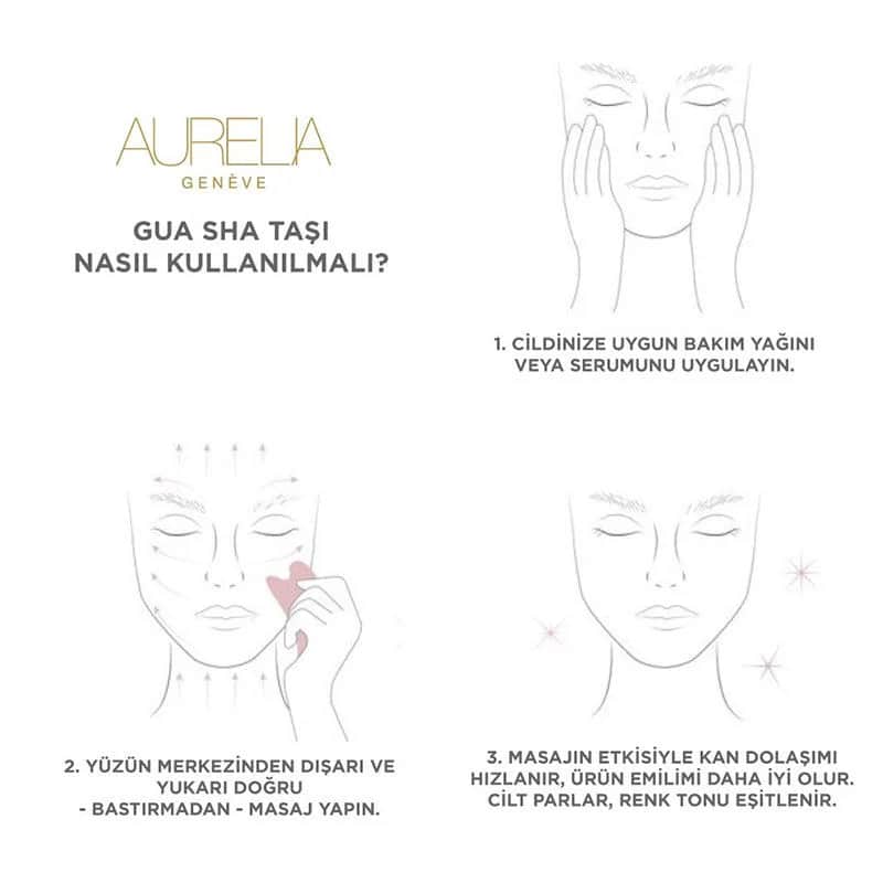 Гуа Ша камень черный бабочка для сияющей кожи от Aurelia Geneve