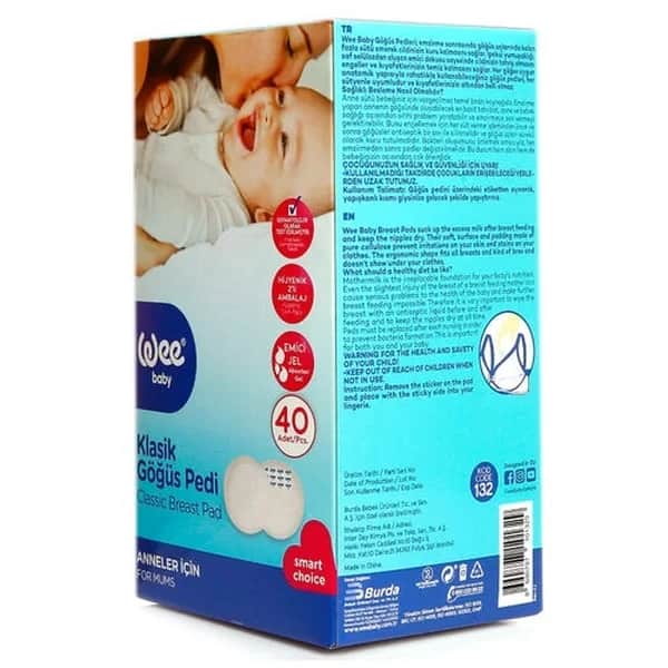 Прокладки для груди Wee Baby 40 шт