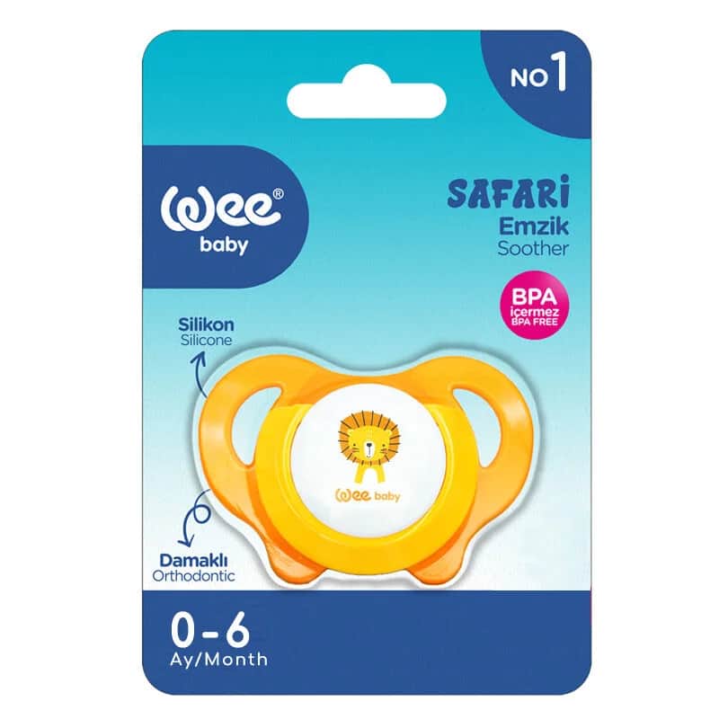 Соска Wee Baby Palate Safari 0-6 месяцев 946
