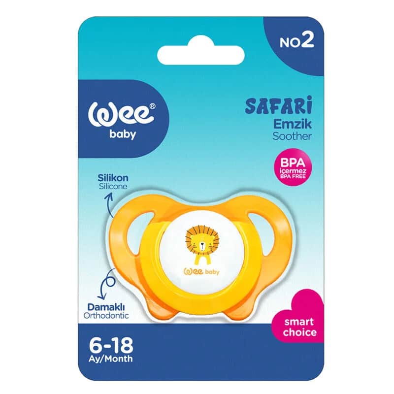 Соска Wee Baby Palate Safari 6-18 месяцев 947