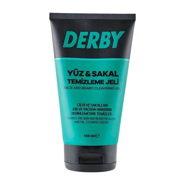 Гель для умывания лица и бороды Derby 150 мл