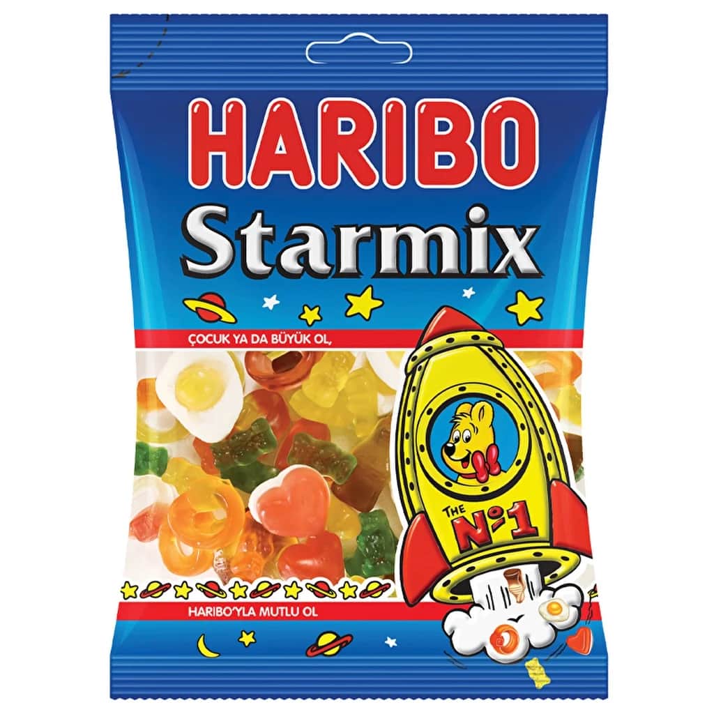 Харибо Стармикс мягкие конфеты ассорти 80 г