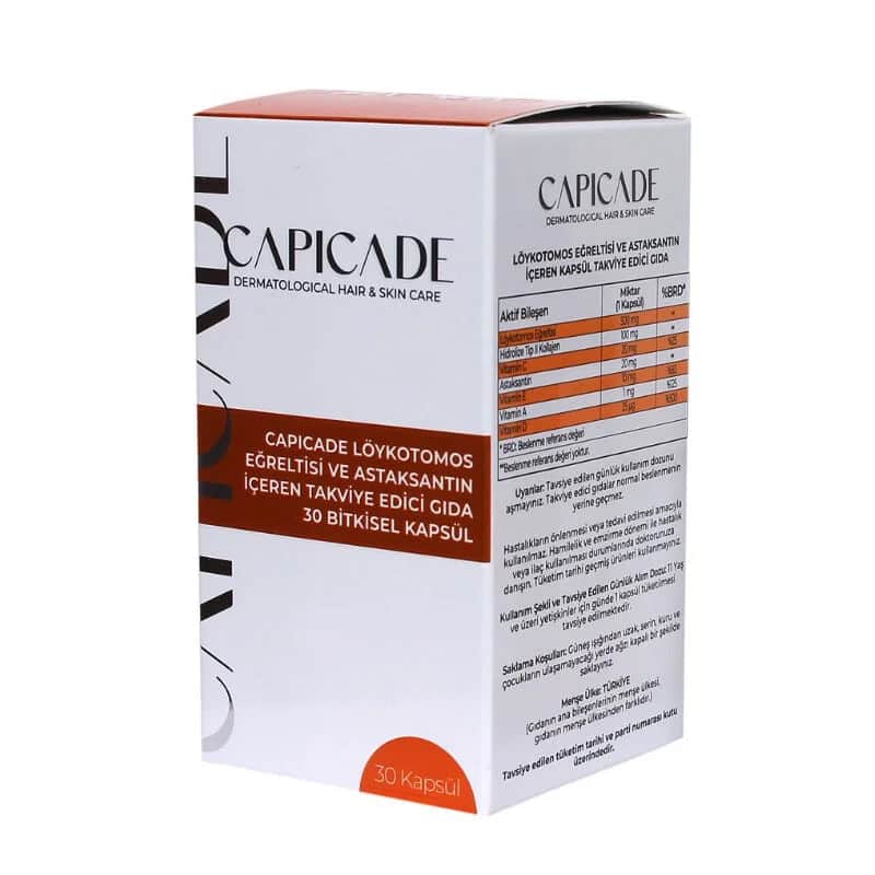 Капикаде Лойкотомос Ферн и Астаксантин 30 капсул от Capicade