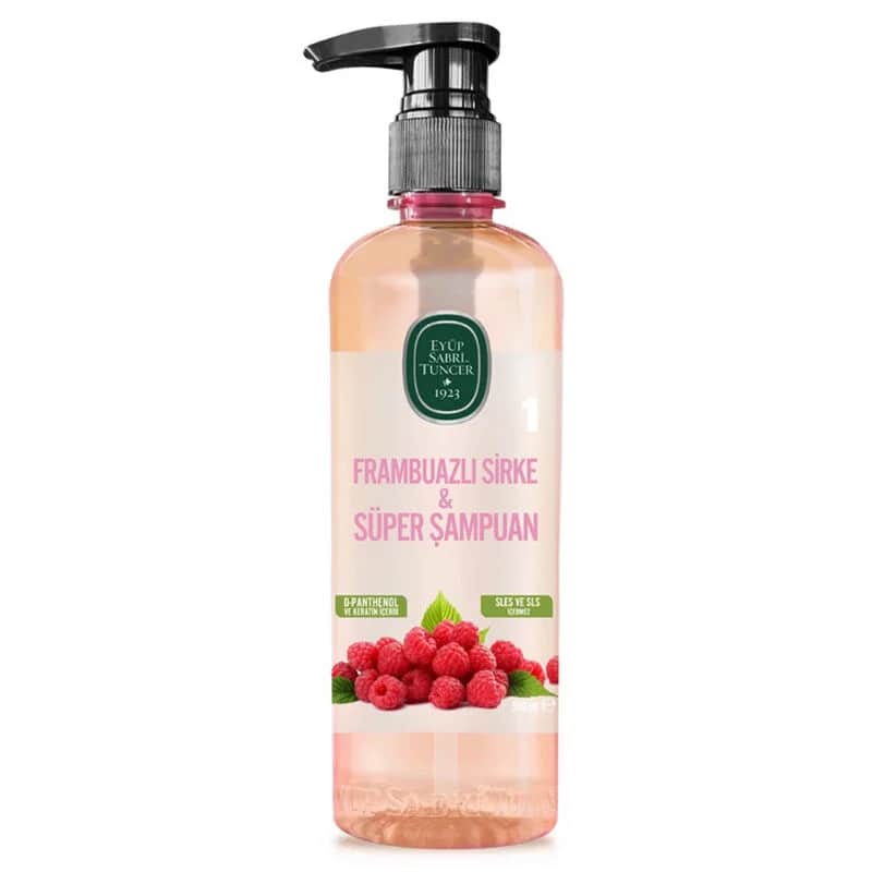 Малиновый уксус и супер шампунь 500 мл от Eyüp Sabri Tuncer
