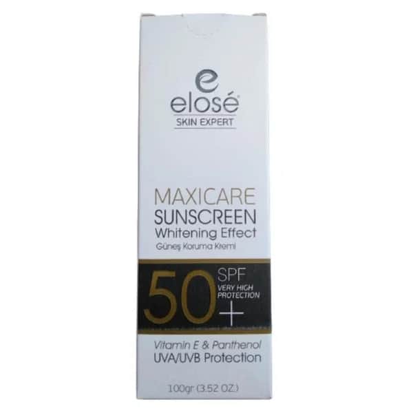 Крем для защиты от солнца Elose Skin Expert с отбеливающим эффектом от пигментных пятен SPF 50+ 100 г