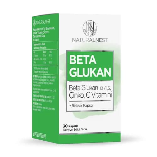 Бета-глюкан 30 капсул от Naturalnest